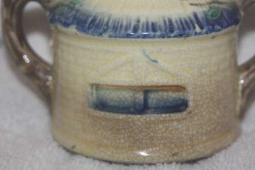 OLD COTTAGE SUGAR BOWL NO LID (D) PERFECT FOR A POT PLANT OR HERBS