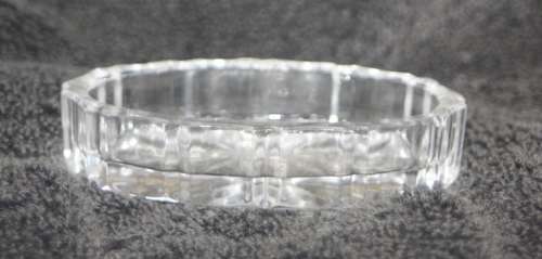 STAR CUT GLASS RING DISH SMALL