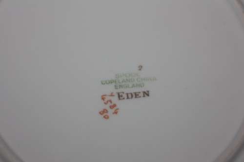 COPELAND SPODE EDEN PATTERN SANDWITCH PLATE