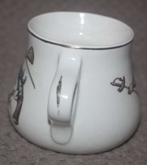 DEFEND YOUR HONOUR SHAVING MUG MADE IN ENGLAND