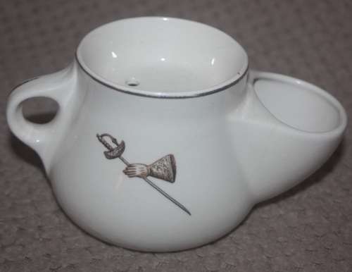 DEFEND YOUR HONOUR SHAVING MUG MADE IN ENGLAND