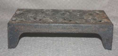 LOVELY WEATHERED CAST IRON STAND