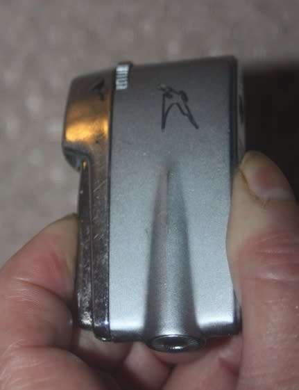 SAA RONSON LIGHTER WITH FLYING SPRINGBOK EMBLEM ON SIDE VINTAGE NICE COLLECTABLE