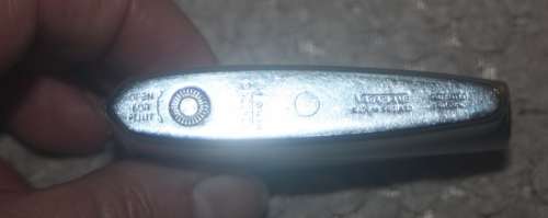 SAA RONSON LIGHTER WITH FLYING SPRINGBOK EMBLEM ON SIDE VINTAGE NICE COLLECTABLE