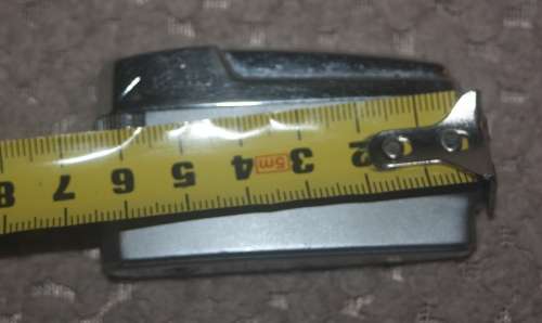 SAA RONSON LIGHTER WITH FLYING SPRINGBOK EMBLEM ON SIDE VINTAGE NICE COLLECTABLE