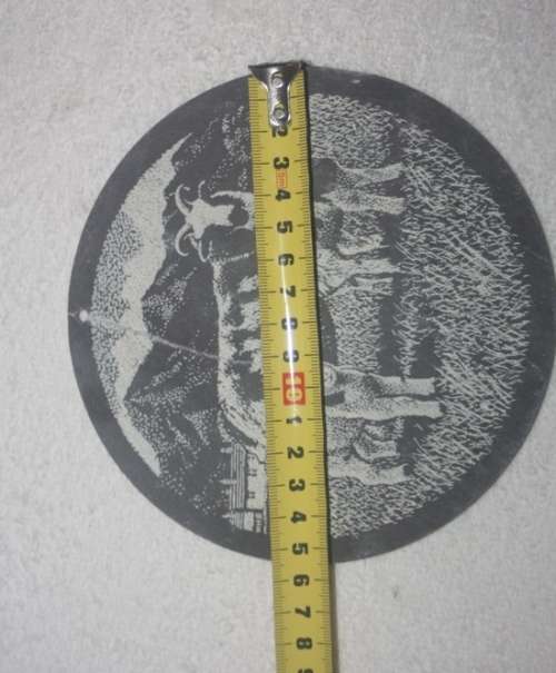 WELSH SLATE WALL PLAQUE FEATURING SHEEP