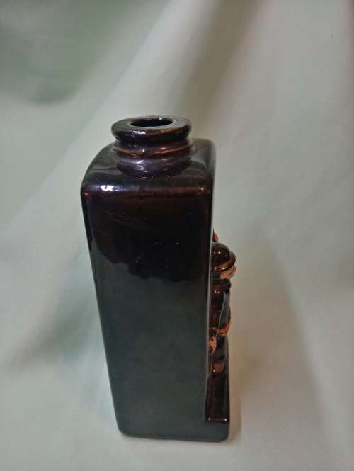 Royal avon PETROL ATTENDANT DECANTER WITH HUMEROUS SAYING  NO CORK