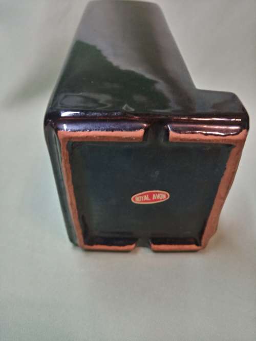 Royal avon PETROL ATTENDANT DECANTER WITH HUMEROUS SAYING  NO CORK