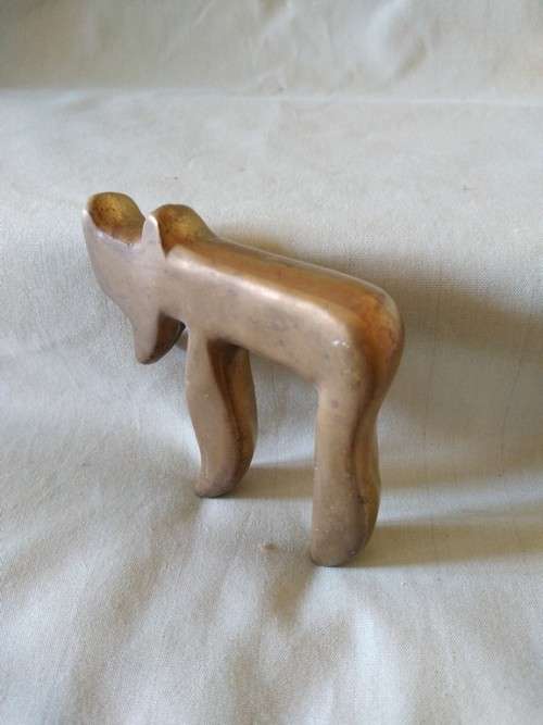 Brass hebrew chai (life) symbol  decorative item
