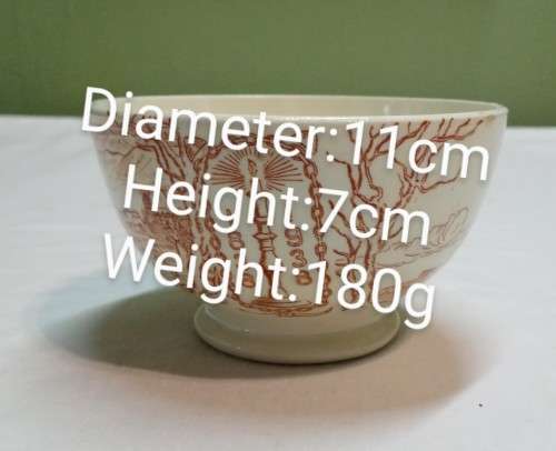 Sugar bowl. Voortrekker. Commemorative ware.