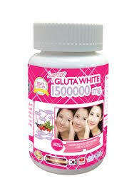 GlutaWhite Skin whitening brightening X 30 1500000 mcg.Glutathione V-face lightening tightening