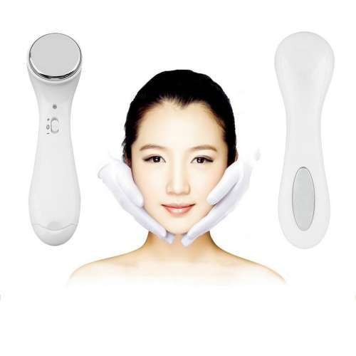 3MHz Ultrasound face lift, skin whitening, anti-aging, double chin removal. Pink color.