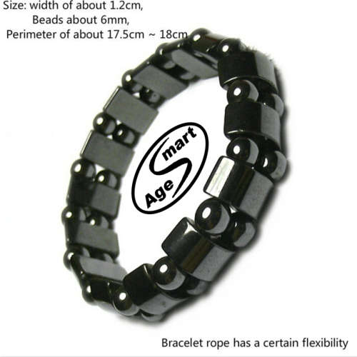 #1 Magnetic slimming Hematite healing uxury Bracelet.l 100% Natural Bian Crystal Weight loss