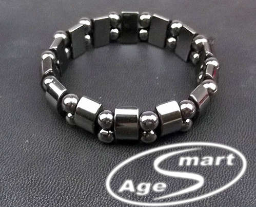 #1 Magnetic slimming Hematite healing uxury Bracelet.l 100% Natural Bian Crystal Weight loss