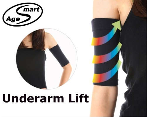 #1 Under Arm Shape 2 pcs.High density.Ultra thin.breathing,micro fiber undergarment.Slim,fat, weight