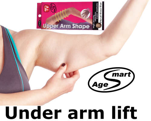 #1 Under Arm Shape 2 pcs.High density.Ultra thin.breathing,micro fiber undergarment.Slim,fat, weight