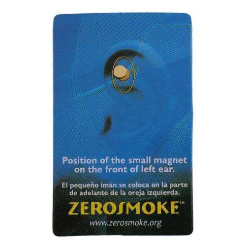 #1 Health Care Magnet Auricular Quit Smoking Acupressure ear magnet. 1pcs. No Cigarettes therapy