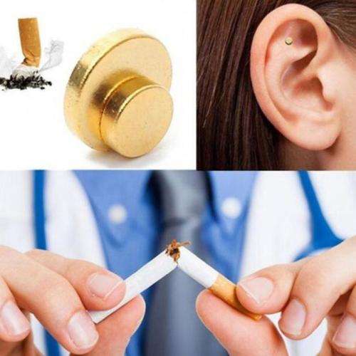 #1 Health Care Magnet Auricular Quit Smoking Acupressure ear magnet. 1pcs. No Cigarettes therapy