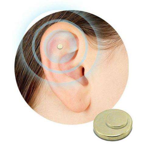 #1 Health Care Magnet Auricular Quit Smoking Acupressure ear magnet. 1pcs. No Cigarettes therapy