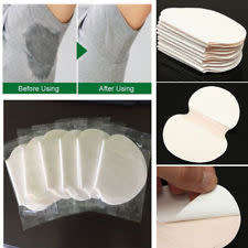 #5 pairs Underarm unisex sweat guard sheet liner.Armpit sticker.Disposable.Shield. Hypoallergenic