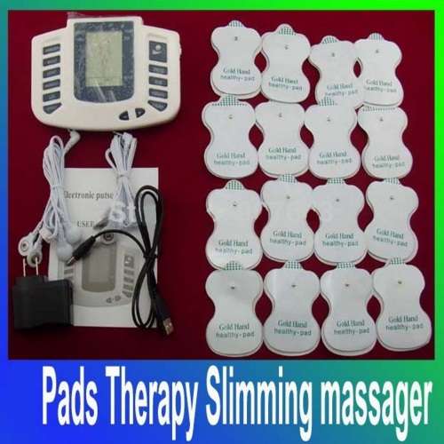 body pain relieve. Electric muscle stimulator.32 pads.Multiple programs 4 whole pain range slimming.