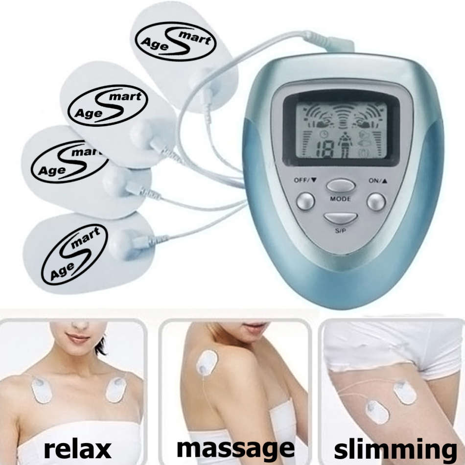 4 pads EMS.slimming,face lift, fat burn, weight loss, muscle pain, skin tightening, double chin gon