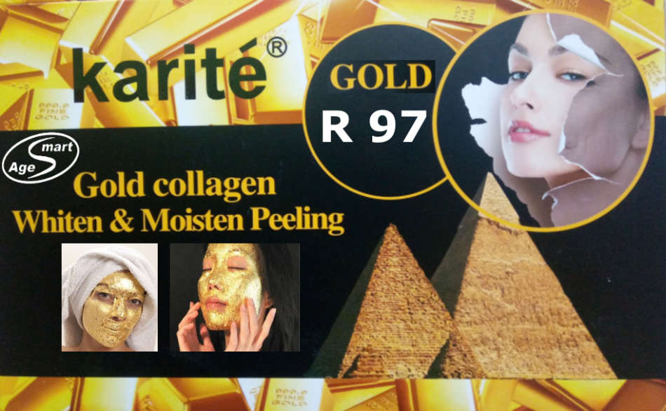 24K Nano molecular Gold mask 50ml.Whitening,tightening,skin.Dispel  aging cutin cells.Collagen.Vit C