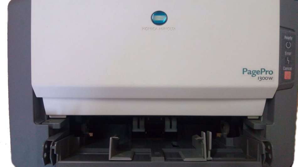 Konica Minolta laser printer with cable. In good  working condition. Collect only. R 699