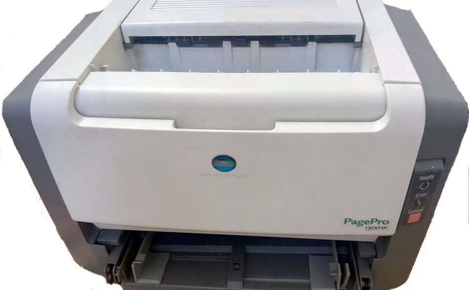 Konica Minolta laser printer with cable. In good  working condition. Collect only. R 699