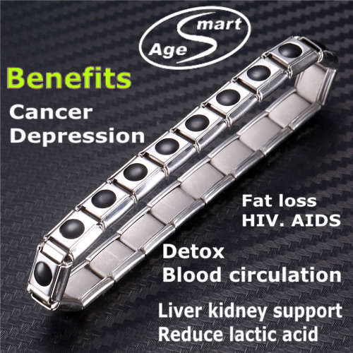 100%Tourmaline gemstone healing bracelet Reduce electromagnetic body damage.balance energy.