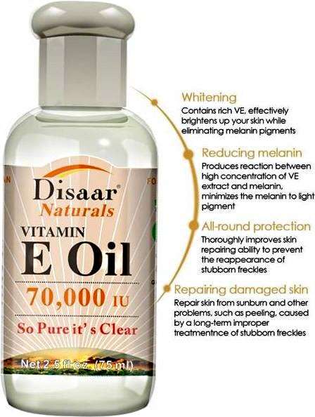 70 000 IU Vitamin E oil pure. For face and body skin. 75ml  made in USA. Non GMO, Gluten FREE