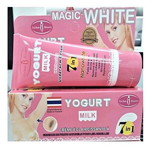 7 in 1 Nano white skin cream 80g. Yougurt milk remove smell,anti-inflammatory, repair wrinkles