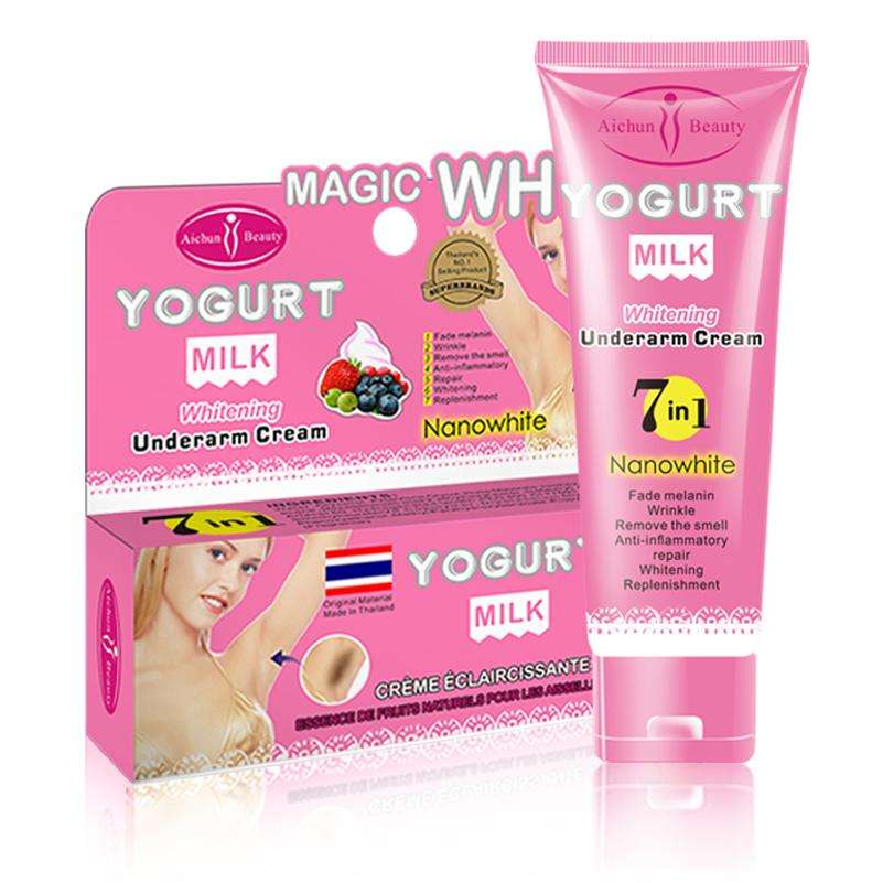 7 in 1 Nano white skin cream 80g. Yougurt milk remove smell,anti-inflammatory, repair wrinkles