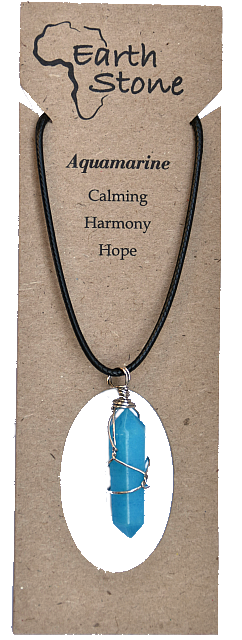 #1 Genuine aquamarine hexagon stick Step over grief and go on.Feng Shui,Reiki healing crystal
