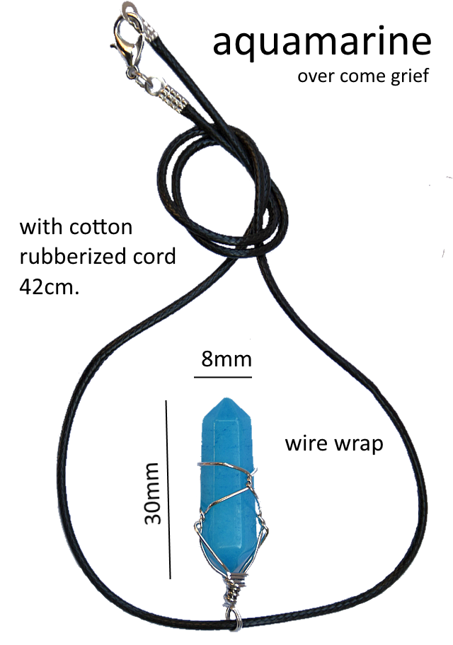 #1 Genuine aquamarine hexagon stick Step over grief and go on.Feng Shui,Reiki healing crystal