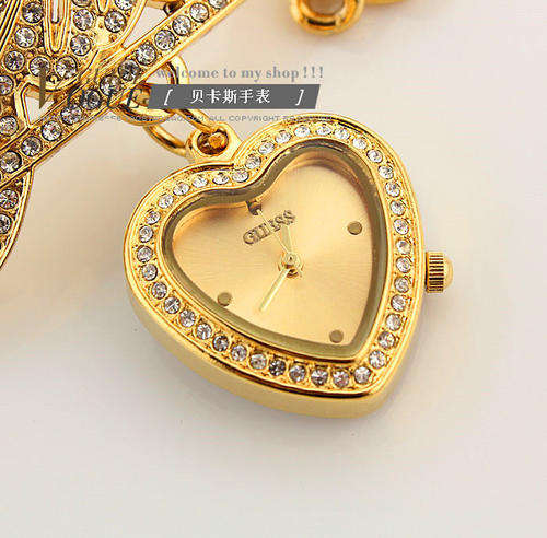 NEW GUESS chain watch waterproof quartz watch bracelet wristwatch electronic watch for women&girl