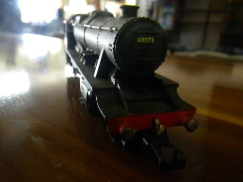 HORNBY DUBLO #20732 BLACK CLASS 8F 48073 (UNTESTED)