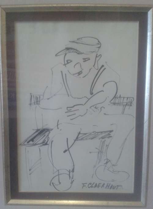 FRAMED FRANS CLAERHOUT PAINTING