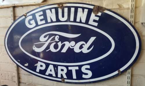 FORD GENUINE PARTS SIGN