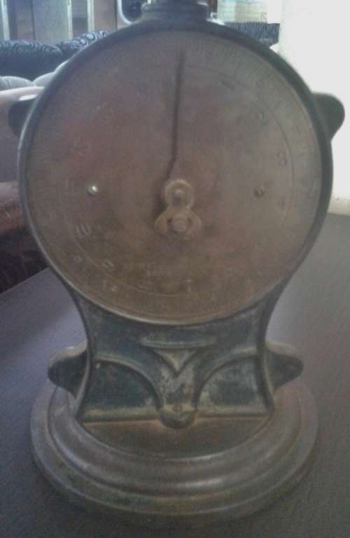 VINTAGE SALTERS IMPROVED FAMILY SCALE NO.60 IN GOOD CONDITION