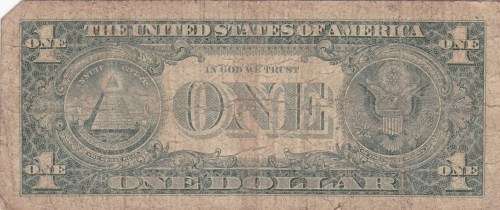 1x TEN AMERICAN DOLLAR AND 7x ONE AMERICAN DOLLAR NOTES