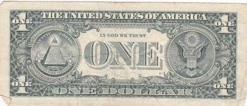 1x TEN AMERICAN DOLLAR AND 7x ONE AMERICAN DOLLAR NOTES