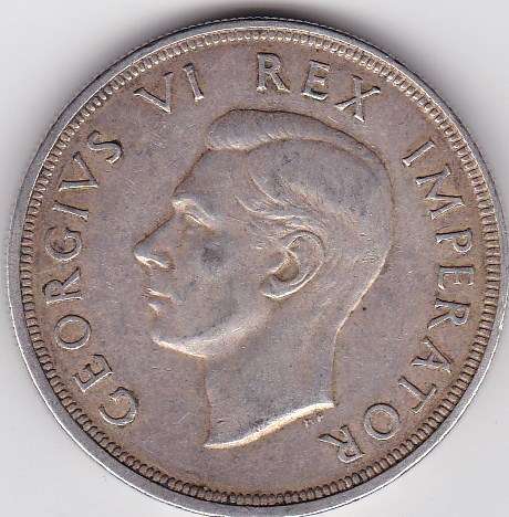 1947 UNION OF SOUTH AFRICA 5 SHULLING