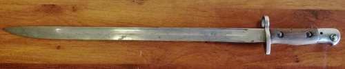 VINTAGE LONG BAYONET LOOKS LIKE IT'S DATED 1924