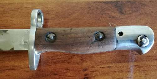 VINTAGE LONG BAYONET LOOKS LIKE IT'S DATED 1924