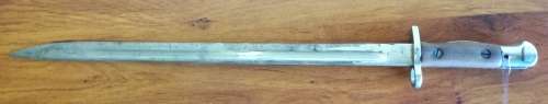 VINTAGE LONG BAYONET LOOKS LIKE IT'S DATED 1924