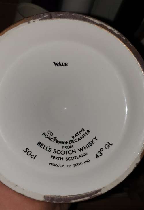 BELL'S COMMEMORATIVE ONE EMPTY ONE FULL AND SEALED