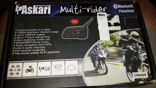 MULTI RIDER BLUETOOTH SET STILL IN BOX