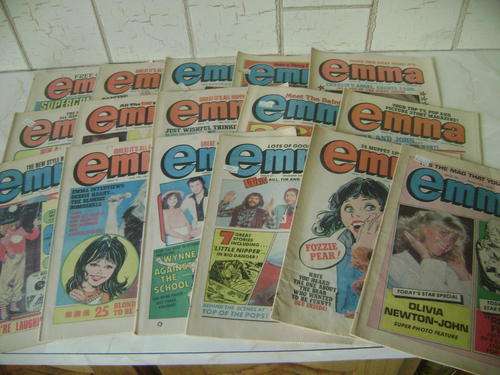 COLLECTION OF 16 "EMMA" COMIC MAGAZINES (DD 1978 & 1979) - SOLD TOGETHER AS ONE LOT