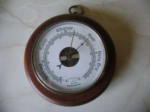 VINTAGE "BAROSTAR" BAROMETER - MADE IN FRANCE